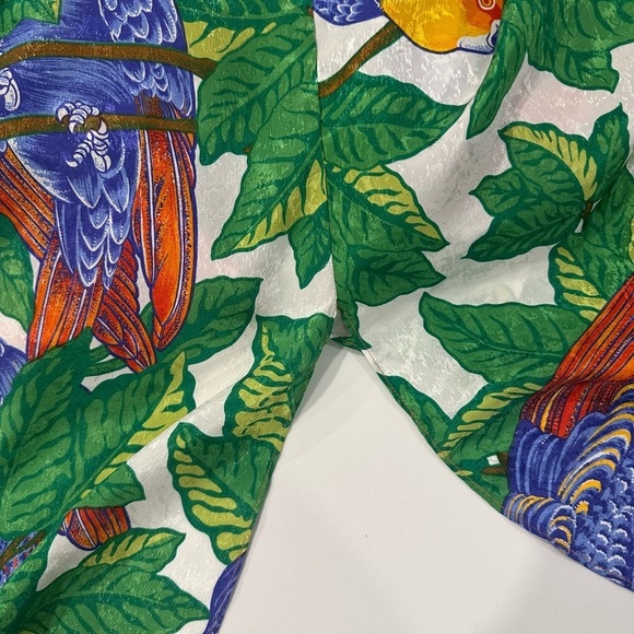 Ruth Norman Neiman Marcus Vintage Jungle Print Mumu Fits M to XL Loungewear - Picture 9 of 11